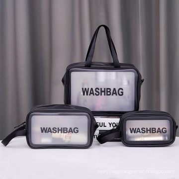 Waterproof TPU Cosmetic Bag Large Capacity Travel Makeup Bag Clear Makeup Bag for Women